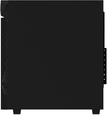 GIGABYTE C200 Caja de Vidrio ATX para Juegos, Vidrio Templado Tintado, RGB Integrado, diseño de Cubierta de PSU, Filtro de Polvo Desmontable, Listo para Enfriar, Flujo de Aire Mejorado, Color Negro