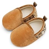 L-RUN Baby House Shoes Slipper for Toddlers Nonslip