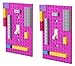 Classic Light Switch Baseplate Covers by Strictly Briks | Building Bricks Base Plates | 100% Compatible with All Major Brands | Unique Cover for Bedrooms and Play Rooms | 2 Pack Magenta