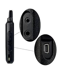 Retevis RT22 Radio de dos vías FRS UHF 16 CH Alarma de manos libres Vox Ocupado Bloqueo de canal Walkie Talkies de negocios con antidrop Auricular de 2 pines (paquete de 10)