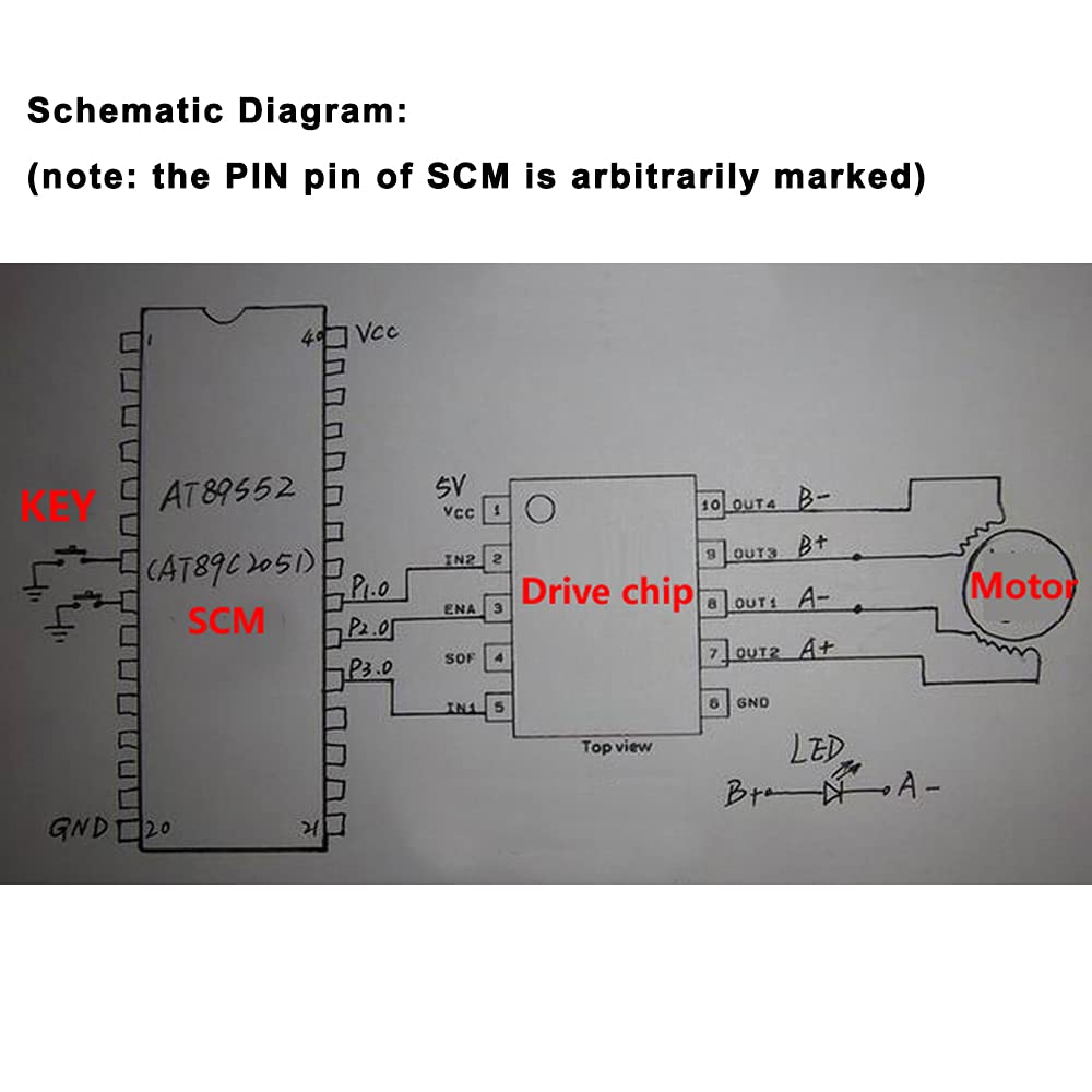 Mua DC 4V-6V 5V 2-Phase 4-Wire 6-Wire Micro Stepper Motor Driver ...