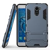 Huawei Y7 Prime Case, SsHhUu Shock Proof Cover Dual Layer Hybrid Armor Combo Protective Hard Case with Kickstand for Huawei Y7 2017 / Huawei Y7 Prime/Huawei Enjoy 7 Plus (5.5