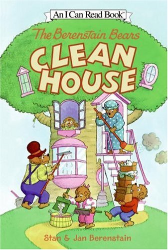 The Berenstain Bears Clean House (I Can Read Book 1)