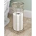 iDesign Vine Decorative Steel Free-Standing Toilet Paper Holder - 6.25