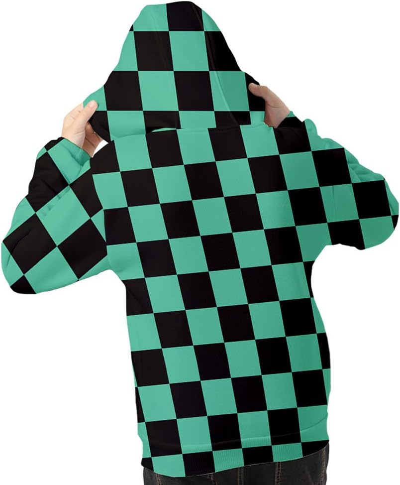 fanituhan 竈門炭治郎 かまどたんじろう コスプレ 主人公 上着 イメージパーカー パーカー 鬼滅の刃