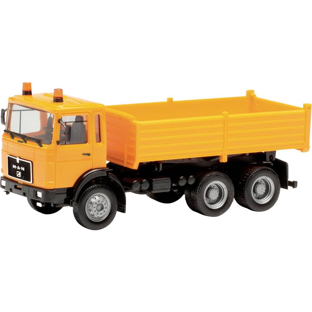 herpa Man Municipal Construction Dumper Truck Model Truck Miniature Models Small Model Collectible Detailed