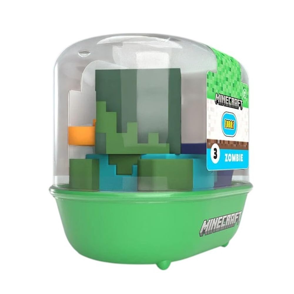 TUBBZ First Edition: Minecraft - Zombie Cosplaying Rubber Duck Vinyl Figure — image 1