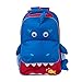 Ocean Blue Shark Dimensional Animal Shape Water Resistant Preschool Backpack