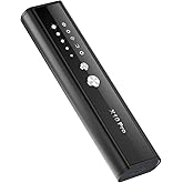 YPMEW X10 Pro Hidden Camera Detectors, Spy Camera Finder, Bug Detector, GPS Tracker Detector, 5 Sensitivity Gears Hidden Devices Detector with Flashlight for Travel, Hotel, Airbnb, Office, Car