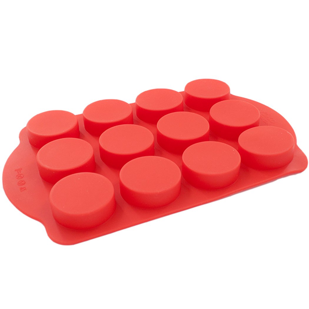 Nupico Silicone Muffin & Cupcake Baking Pan, Bakeware, Non Stick & Quick Release Coating Baking Cups, Cake Molds with 12 Cup