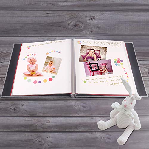 image for VACNITE Photo Album Self Adhesive,Scrapbook Album for Wedding/Family, 