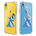 Logee Cute Cartoon Clear Case for iPhone XR 6.1”,Fun Kawaii Animal Soft Protective Shockproof Cover,Ultra-Thin Chic Unique Funny Creative Character Cases for Kids Teens Girls Boys(iPhoneXR)