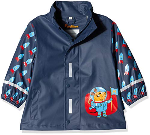 Playshoes Regen-Mantel die Maus Weltraum jongens regenjas (1-Pack) - Image 4