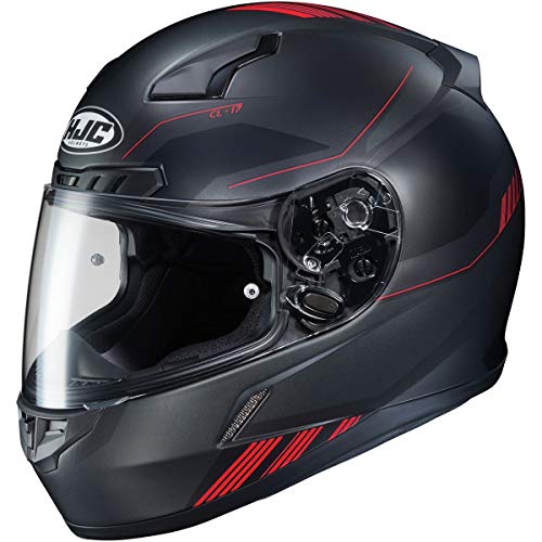hjc cl-17 helmet uk HJC CL-17 Helmet - Combat (Medium) (Black/RED) UK