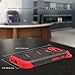 Zizo BOLT Series compatible with Samsung Galaxy S7 Active Case Military Grade Drop Tested with Tempered Glass Screen Protector Holster BLACK RED
