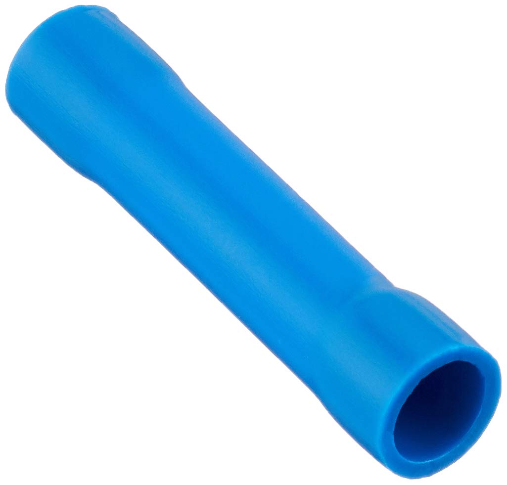 In Phase Car Audio Linx LBBUC Blue Push on Connector (4 Pack)