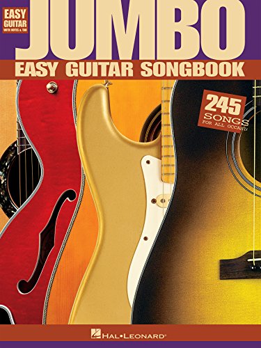 Jumbo Easy Guitar Songbook Easy Guitar With Notes Tab Kindle