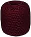Coats Crochet Aunt Lydia's Crochet, Cotton Classic Size 10, Burgundy (154-492)