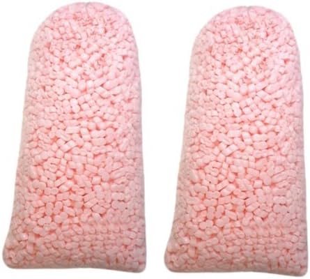 2 Bags Crumble Free Pink Anti Static Loose Fill Shipping Packing Peanuts by SendSupplies