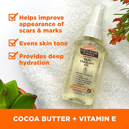 PALMER’S COCOA BUTTER FORMULA PREGNANCY SKIN CARE KIT FOR STRETCH MARKS AND SCARS, DERMATOLOGIST APPROVED, GIFT FOR MOM TO BE, 4 PIECE FULL SIZE SET