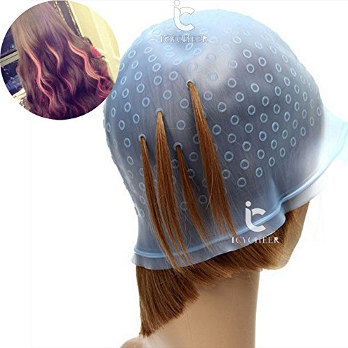 Amazon Com Icycheer 3 Colors Reusable Silicone Hair Highlighting