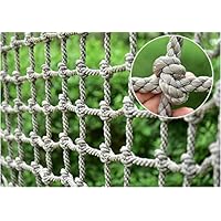Climbing Net for Kids,Safety Nets Cargo Rope Ladder Truck Trailer Heavy Duty Netting Balcony Banister Stair Protection Fence Decor Mesh Nets Netting,for Container Grid Rail Playground Indoor Outdoor