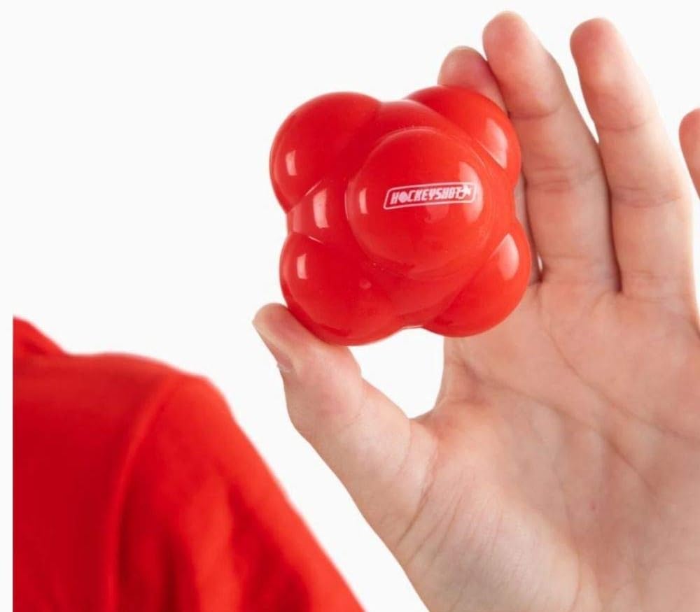 Reaction Ball for Hand-Eye Coordination and Reflex Building with 6 Sides : Sports & Outdoors