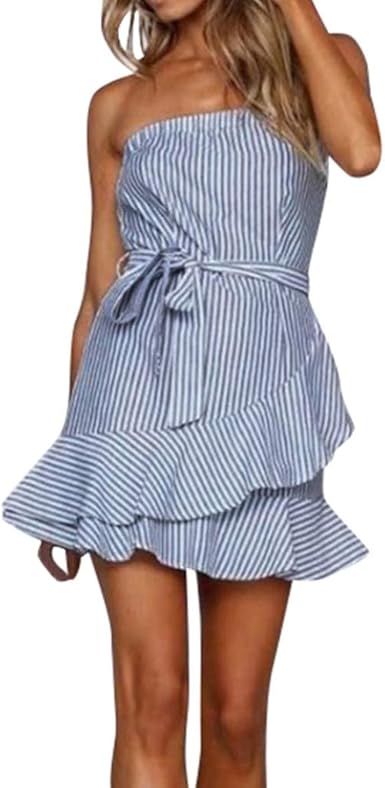 bandeau cocktail dress