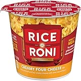 Rice a Roni Cups, Creamy Four Cheese, Individual Cup (Pack of 12 Cups)