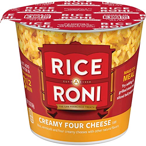 RICE-A-RONI CREAMY FOUR CHEESE RICE BLEND, 2.25 OUNCE