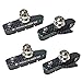 Pioneeryao Sport Road Bike Cycle Bicycle Brake Pads Block 2 Pairs (Fiber)