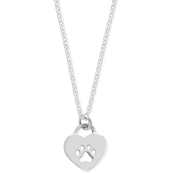 Amazon.com: Ross-Simons Name - Sterling Silver Paw Print  display picture 1