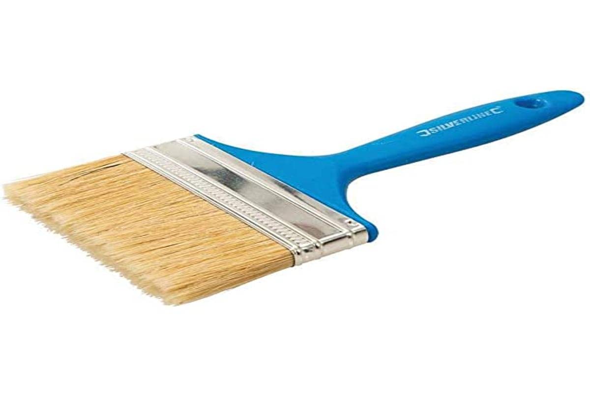 Silverline Disposable Paint Brush 100mm / 4" (606675)