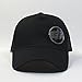 The Vintage Year Plain Cotton Structured Mesh Adjustable Trucker Sports Baseball Cap (Black)