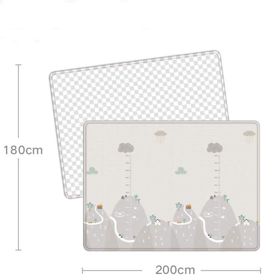 Homieco Kid Tapis De Jeu Tres Grand Tapis Confortable Pour Bebe Tapis Glissant Double Face Tapis Antiderapant Tapis Impermeable Execrise 78 7 X 70 8 Pouces Type A Bebe Puericulture La Chambre De Bebe