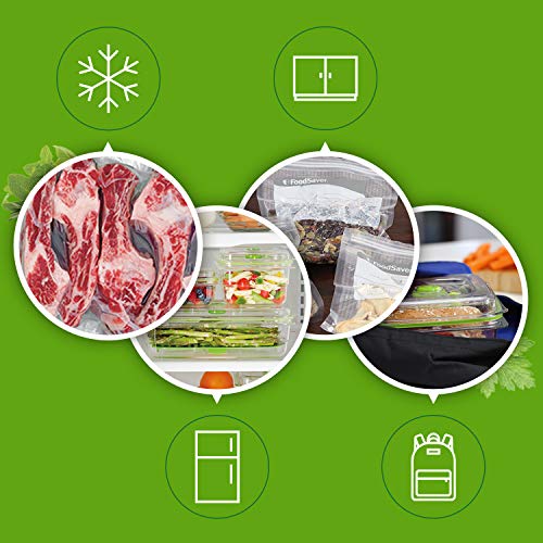 FoodSaver Vakuumiergerät mit Schneidevorrichtung und Rollenaufbewahrung | mit Handheld-Vakuumierer & Marinierfunktion… – Bild 6