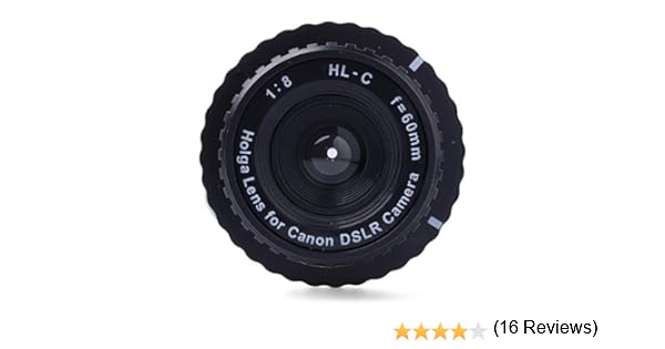 Genuine HOLGA HL-C Lente 60mm f/8 Standard para Canon Digital SLR ...