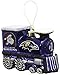 NFL Baltimore Ravens Blown Glass Train Ornament