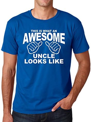 SignatureTshirts Men's This is What An Awesome Uncle Looks Like Family T-Shirt
