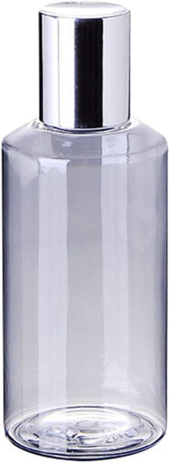 onestaring 150ml Portable Plastic Refilled Empty Bottle Cosmetic Lotion Container for Home Travel Transparent