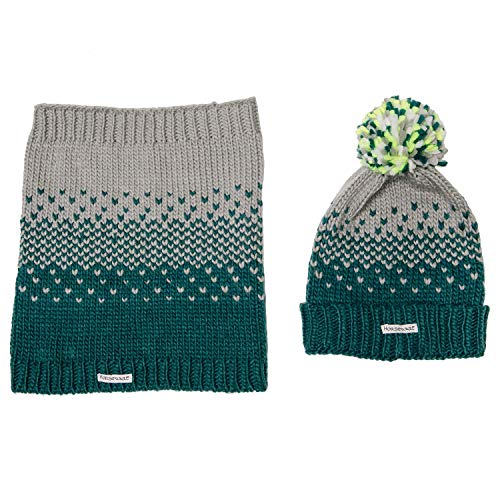 [- Horseware Bobble Hat & Snood  -]
