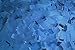 Shiny Metallic Confetti Rectangles, Blue Color – Ultimate Confetti Fluttering Foil Paper for Confetti Cannon and Launcher Use, Table Decorations, and More (20 Handfuls per Bag, 1 lb)