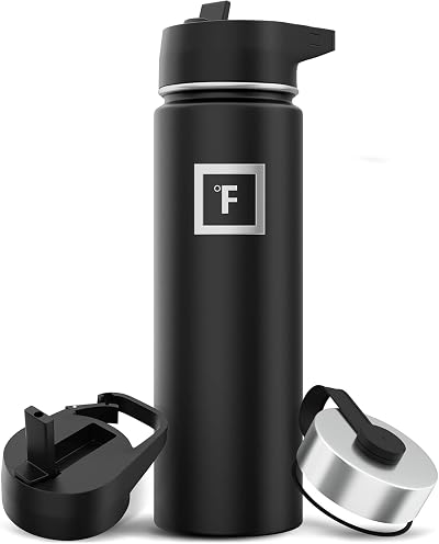 IRON Flask Insulated Water Bottle 650ml 950ml 1200ml 1800ml Leakproof BPA Free