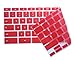 CaseBuy ASUS Chromebook Keyboard Cover for ASUS ChromeBook C300 C300MA C300SA C301SA-DS02 C301SA-DB04 13.3 Inch ChromeBook (Red)