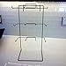 Counter Top Display Rack with 12 Hooks, Display Stand for Peg Board, 17.75