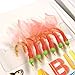 10 Packs Bulk Red Fish Skin Saltwater Freshwater Sabiki Fishing Bait Rigs With Hooks Swivels and Snaps Lure Set Kit