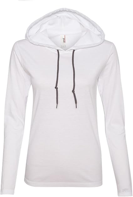 white long sleeve sweatshirt