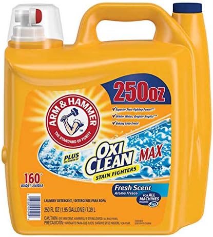 Max Force Laundry Stain Remover Spray, 12 Ounce (Pack of 2) (250 fl. oz Detergent)