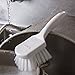 SPARTA 4054200 Nylon Dish Scrub Brush, Utility Brush, Cleaning Brush With Hanging Hole For Kitchen, Restaurant, Home , 8 Inches, White