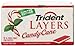 Trident Layers Sugar Free Gum (Candy Cane, 14-Piece, 12-Pack)